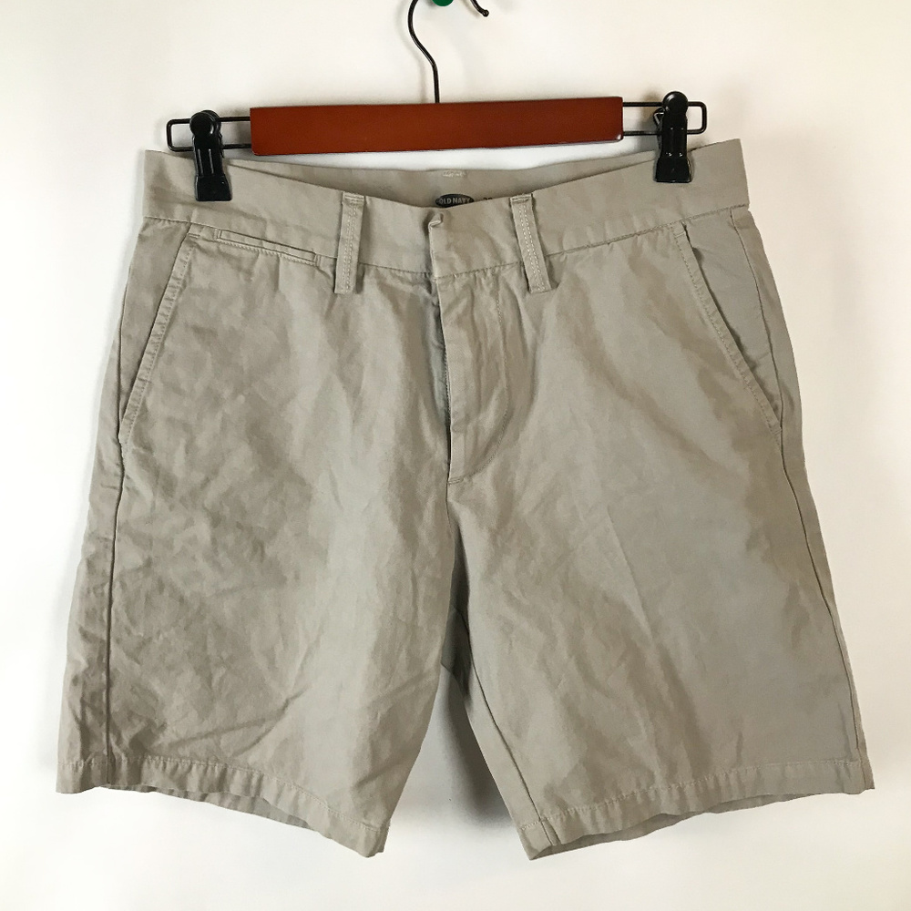 Old Navy Womens Cotton Flat Front Casual Shorts